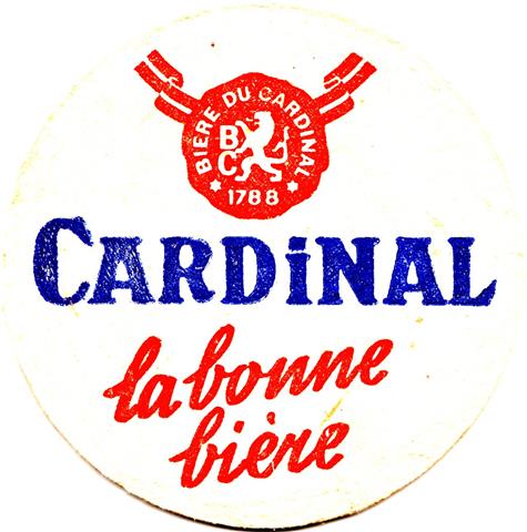 fribourg fr-ch cardinal rund 1a (215-la bonne biere-blaurot)